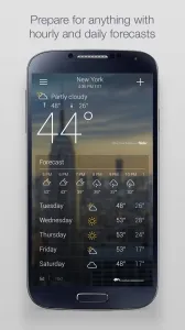 Yahoo Weather screenshot1