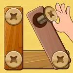 Wood Nuts & Bolts Puzzle thumbnail