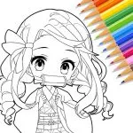 Cute Drawing : Anime Color Fan thumbnail